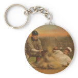 Safe at third keychains