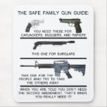 SAFE FAMILY GUN GUIDE mousepads