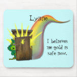 Safe Leprechauns Gold mousepads
