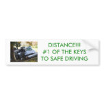 SAFER DRIVING bumper stickers