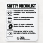 Safety Checklist for Zombie protection mousepads