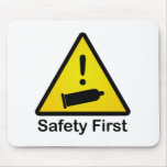 Safety First mousepads