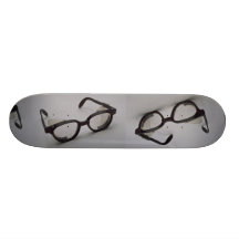 Safety glasses skate deck