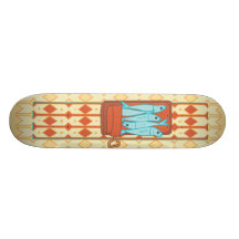 safety in numbers/orange skateboard decks