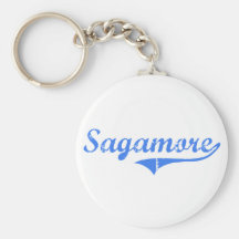 Sagamore Massachusetts Classic Design Key Chains