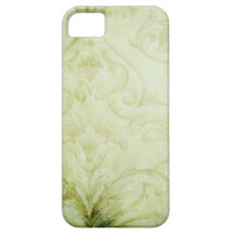 Sage Flourish Iphone Case Vintage look iPhone 5 Case