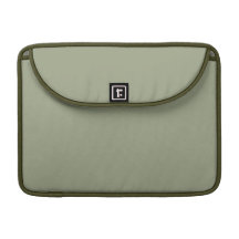 Sage Green Macbook Pro Flap Sleeve Sleeve For MacBooks
