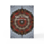 Saggitarius Mandala Birthday Card