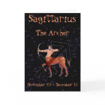 Sagittarius birthday card