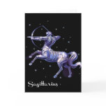 Sagittarius Birthday Card