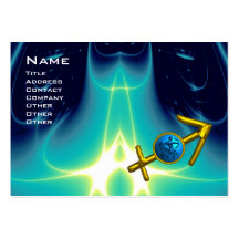 SAGITTARIUS - Blue Turquase Business Card