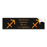 Sagittarius Bumper Sticker
