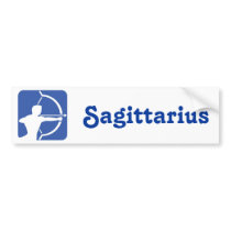 SAGITTARIUS BUMPER STICKER