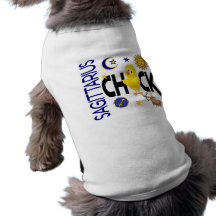 Sagittarius Chick 1 Doggie Tshirt