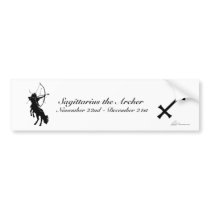Sagittarius Constellation/Zodiac Bumper Sticker