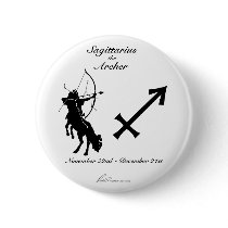 Sagittarius Constellation/Zodiac Button
