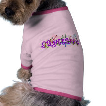 Sagittarius Flowers Dog Clothing