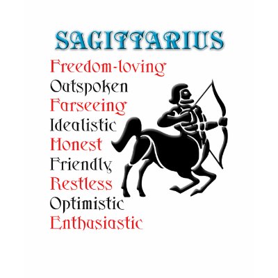Sagittarius Horoscope Zodiac Sign Tee Shirt by all_items