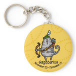 sagittarius keychain
