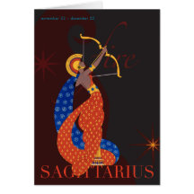 Sagittarius Note Card