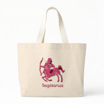 Sagittarius Sign Canvas Bag
