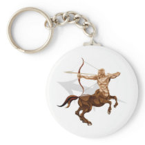 Sagittarius the archer star or birth zodiac sign key chains