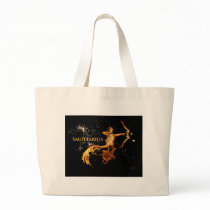 Sagittarius Tote Bag - Zodiac Symbols Bag