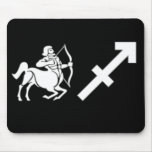 Sagittarius with Symbol mousepads