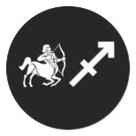 Sagittarius with Symbol stickers