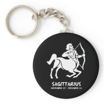 Sagittarius Zodiac Sign Key Chains