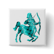 Sagittarius Zodiac Square Pin