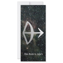 Sagittarius Zodiac Star Sign Universe Bookmark