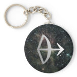Sagittarius Zodiac Star Sign Universe keychains