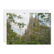 Sagrada Família, Barcelona Invitation