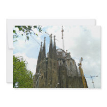 Sagrada Familia, Barcelona Personalized Invites