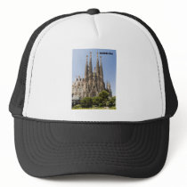 Sagrada Familia Barcelona Spain Trucker Hat