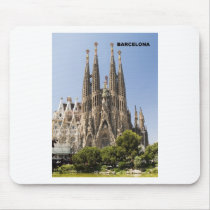 Sagrada Familia Barcelona Spain Mouse Pads