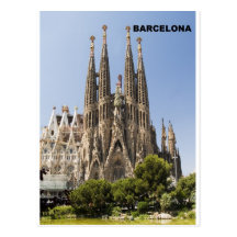SAGRADA FAMILIA BARCELONA SPAIN (St.K) Postcards