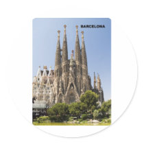 Sagrada Familia Barcelona Spain Sticker