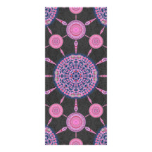 Saguaro and Pincushion Cactus Bookmark Rack Card