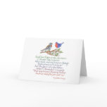 "Said the Robin to the Sparrow" cards