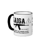 Saiga 12 Tactical Combat Shotgun Coffee Mug