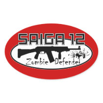 Saiga 12 - Zombie Defence Sticker