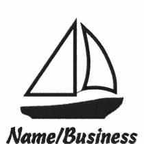 Sail Boat Emblem Polo Shirt Embroi... - Customised
