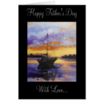 Sail boat Father's Day Card