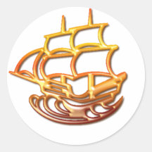 Sail Boat Sticker