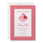 Sail By to Celebrate Sailing Sailboat Baby Shower Personalized Invitations