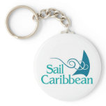 Sail Caribbean Keychain