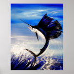 Sail Fish "Flirtation" Poster