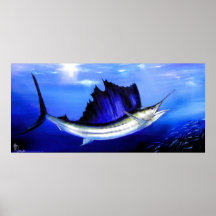 Sail Fish "Reel Treat" Posters